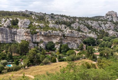 Val d 'Efner, Les Baux de Provence, Bouches-du-Rhone, Provence, Fransa