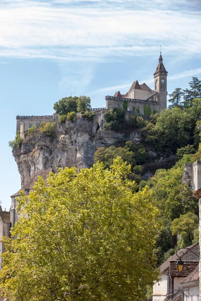 ロカマドールの巡礼の町 聖公会都市と聖母マリアの聖域 ロット Midi Pyrenees フランス — ストック写真