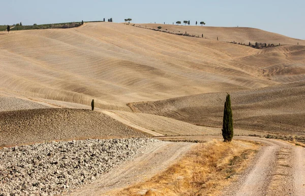 Het Landschap Van Toscane Italië — Stockfoto