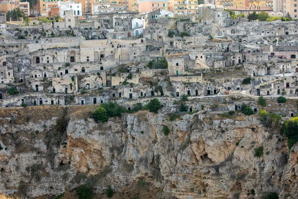 Panoramic View Sassi Matera Historic District City Matera Well Known — Stock Photo, Image