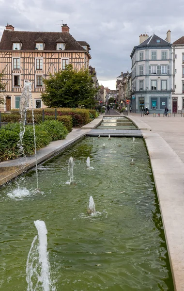 Troyes Fransa Ağustos 2018 Place Liberation Troyes Aube Champagne Ardenne — Stok fotoğraf