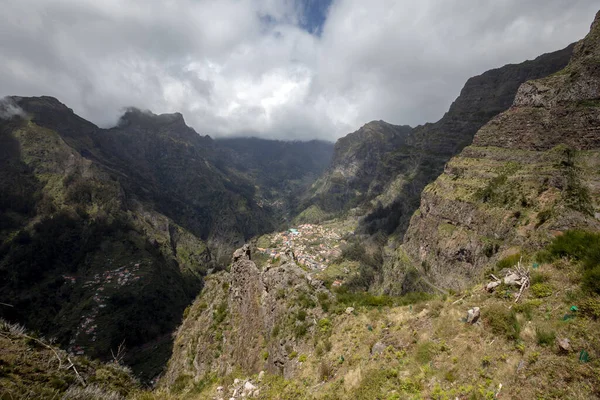 Vale Das Monjas Curral Das Freiras Ilha Madeira Portugal — Fotografia de Stock