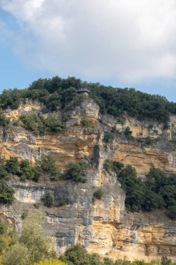  Jardins de Marqueyssac Fransa'nın Dordogne bölgedeki Belvedere bakış açısı