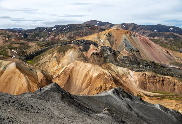 Fjallabak自然保护区的Landmannalaugar火山山 — 图库照片