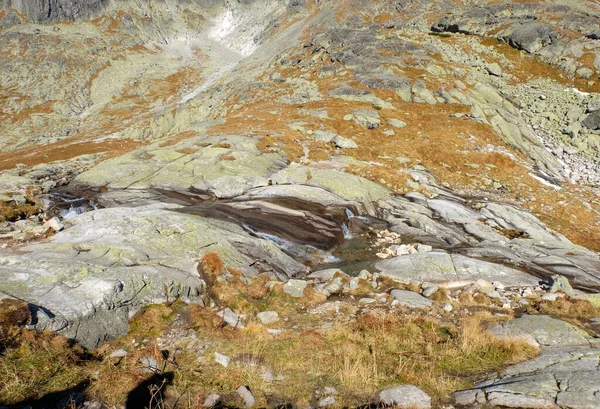 Großes Kaltes Tal Der Hohen Tatra Vysoke Tatry Slowakei Das — Stockfoto