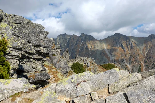 Großes Kaltes Tal Der Hohen Tatra Vysoke Tatry Slowakei Das — Stockfoto