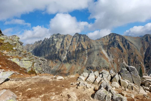 Großes Kaltes Tal Der Hohen Tatra Vysoke Tatry Slowakei Das — Stockfoto