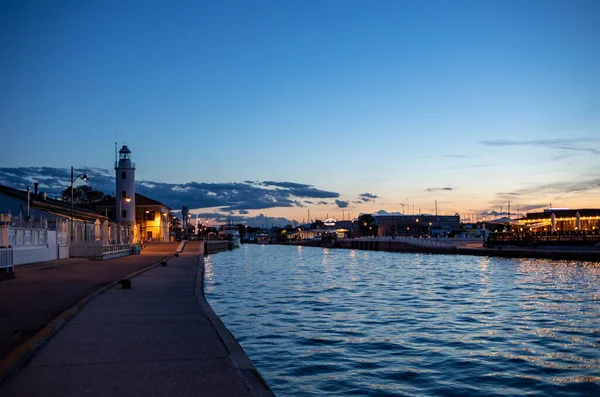 Катико Италия Сентября 2019 Года Портовый Канал Спроектированный Леонардо Винчи — стоковое фото
