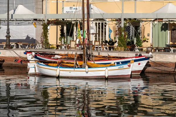 Cesenatico Emilia Romagna Italië September 2019 Het Havenkanaal Ontworpen Door — Stockfoto