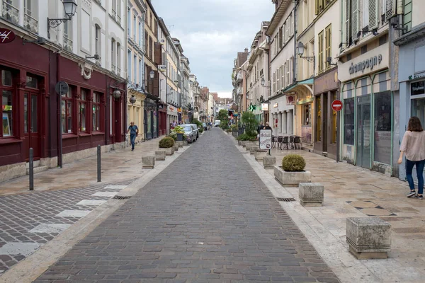 Troyes France Серпня 2018 Вид Старе Місто Труа Столиця Департаменту — стокове фото