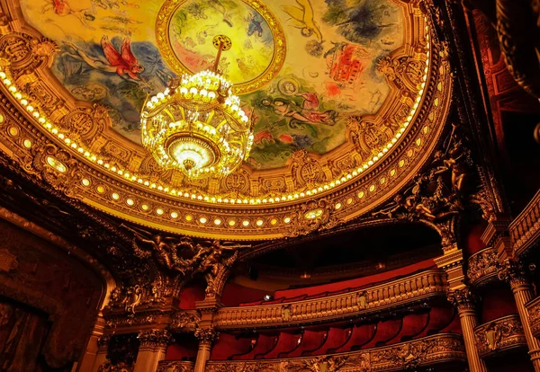 Paris França Novembro 2017 Auditório Palais Garnier Paris França — Fotografia de Stock