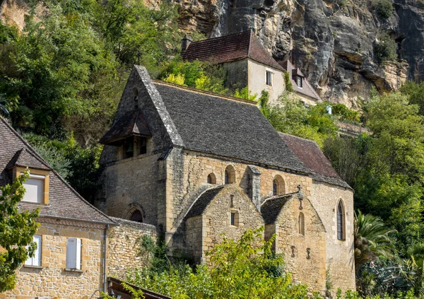 Roque Gageac Scenic Village Dordogne River France — Stock Photo, Image