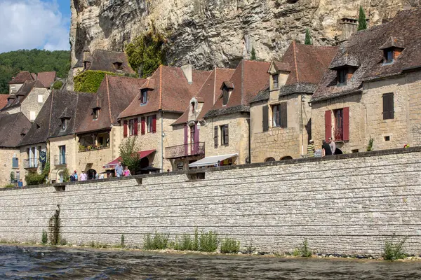 Roque Gageac Dordogne Frankrijk September 2018 Roque Gageac Schilderachtig Dorp — Stockfoto