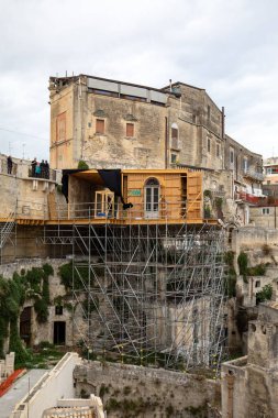  Matera, İtalya - 15 Eylül 2019: 