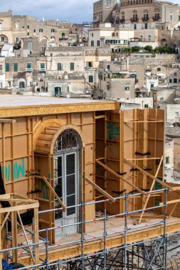  Matera, İtalya - 15 Eylül 2019: 