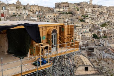  Matera, İtalya - 15 Eylül 2019: 