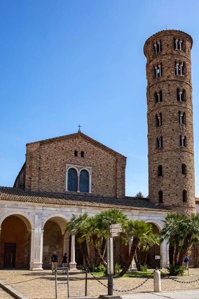 Rávena Italia Septiembre 2019 Basílica San Apolinar Nuovo Rávena Italia —  Fotos de Stock