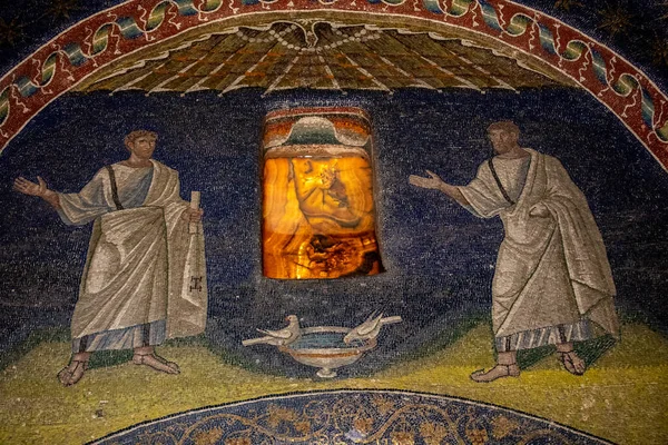 Ravenna Italien September 2019 Das Älteste Und Vollkommenste Mosaikdenkmal Das — Stockfoto