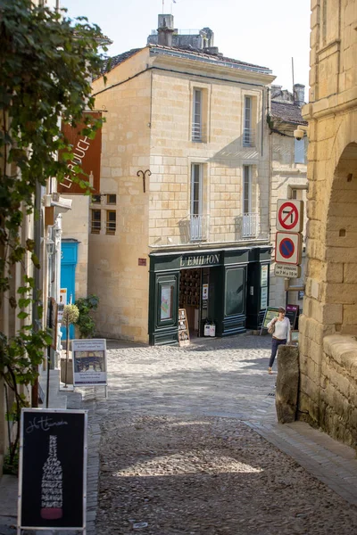 Emilion Frankreich September 2018 Altstadt Von Emilion Frankreich Emilion Ist — Stockfoto