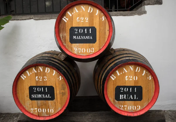 Funchal Madeira Portekiz Nisan 2018 Müze Pahalı Vintage Şarap Madera — Stok fotoğraf