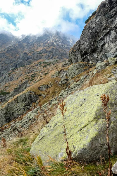 Gran Valle Frío High Tatras Eslovaquia Gran Valle Frío Largo — Foto de Stock