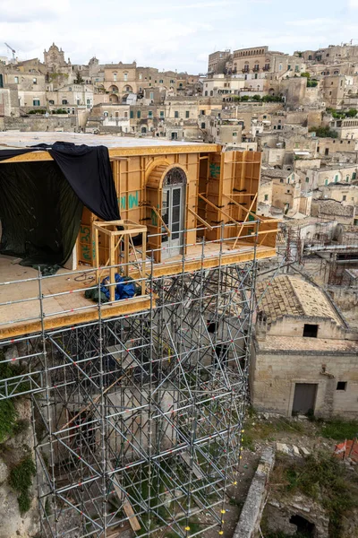  Matera, İtalya - 15 Eylül 2019: 