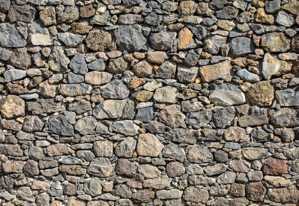 Část Kamenné Stěny Pro Pozadí Nebo Texturu — Stock fotografie