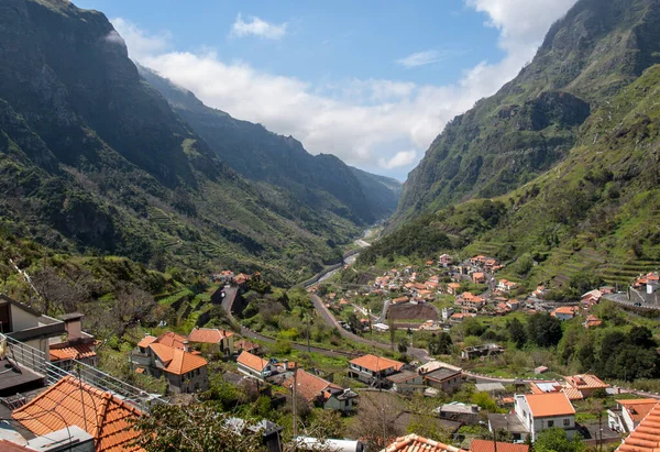 View Pass Boca Encumeada Madeira Island Portugal — Stock Photo, Image