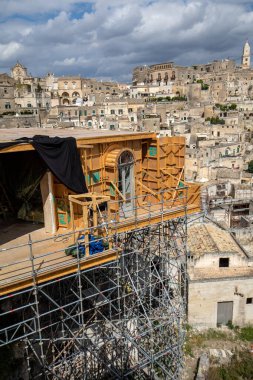  Matera, İtalya - 15 Eylül 2019: 