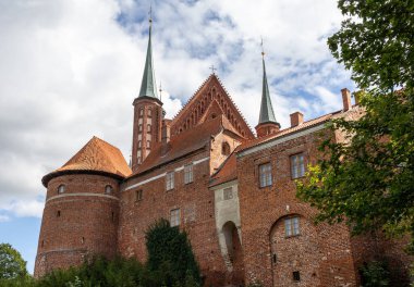 Kopernik 'te çalıştığı Katedral Tepesi' nden. Polonya
