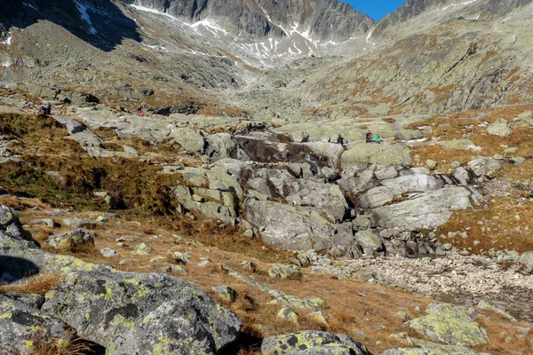 Vysoké Tatry Slovensko Října 2018 Velké Studené Údolí Vysokých Tatrách — Stock fotografie