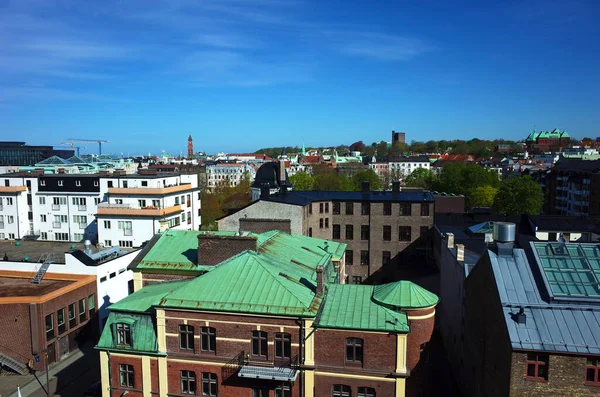 Helsingborg Suecia Mayo 2018 Vista Del Centro Ciudad Desde Comfort —  Fotos de Stock
