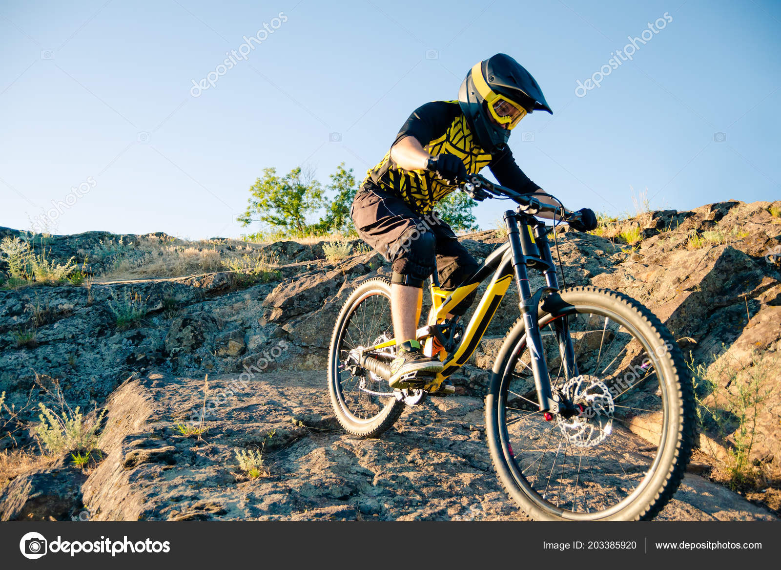 professional mountain bikers