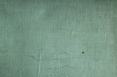 Vintage arkaplan için yeşil tekstil dokusunun kapatılması
