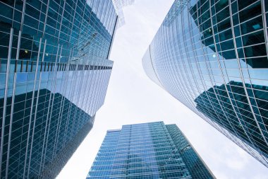 Görünümünde finansal districtg, Moskova şehir