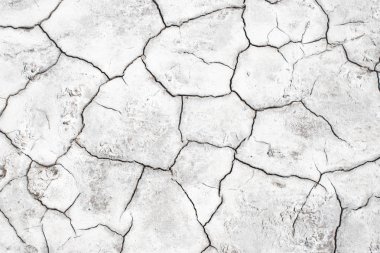 Kurak mevsimde kraker toprağı, küresel solucan etkisi.