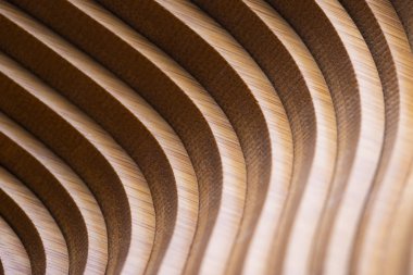 Ahşap duvar geometri dekorasyonu arka planı