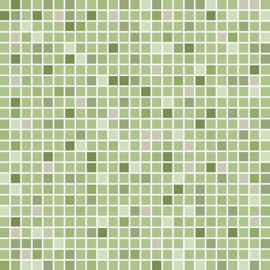 Yeşil soyut geometrik seamless modeli. Vektör görüntü. EPS 10