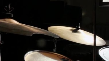 Davulcu bir desen, yakın çekim, hd video çalış