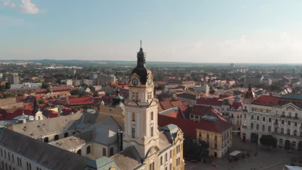 Luftbild Von Pecs Ungarn — Stockvideo