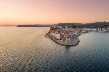 Piran'sabah Sloven Adriyatik kıyısında