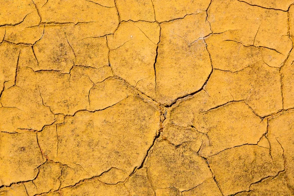 Old Painted Yellow Wood Texture — Stock Photo, Image