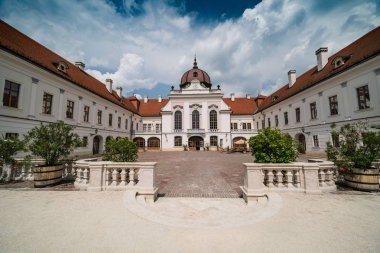 Macaristan 'ın Godollo kentindeki Grassalkovich Kraliyet Kalesi