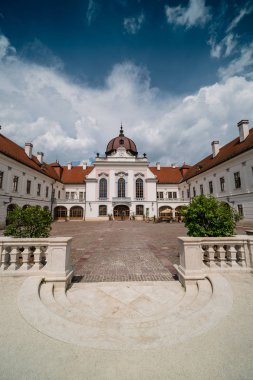 Macaristan 'ın Godollo kentindeki Grassalkovich Kraliyet Kalesi