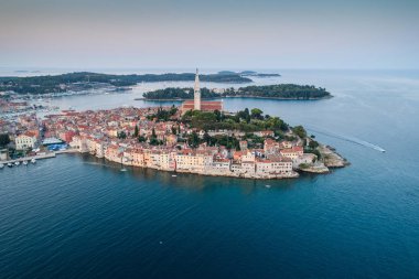 Sunrise, havadan fotoğraf, güzel Rovinj