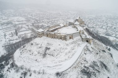 Sumeg, Macaristan güzel Kalesi, kış