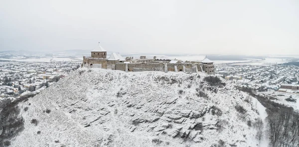 美丽的全景视图的苏美格堡垒 匈牙利在冬季 — 图库照片