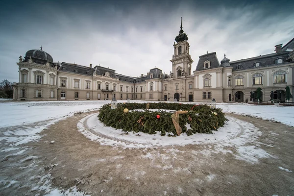 Castillo Festetics Keszthely Hungría Invierno — Foto de Stock