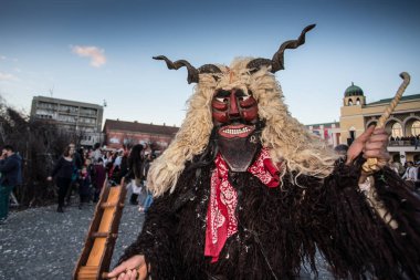 Mohacsi Busojaras karnaval bahar için 