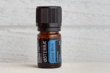 Pecs / Hungray - Aug 05 2020 - Günlük kullanım için Doterra Esnecessary Oils 'in resimsel editoryal görüntüsü